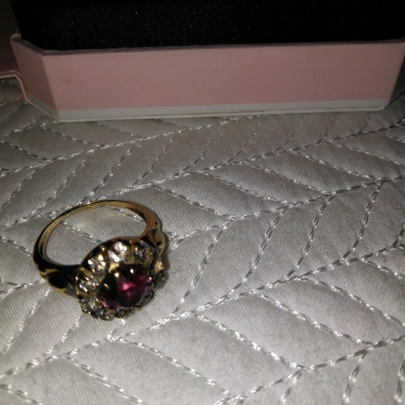 🖤14K gold antique ring engagement🖤 - Picture 6 of 7